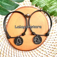 Gelang couple dino cute hitam | Gelang couple
