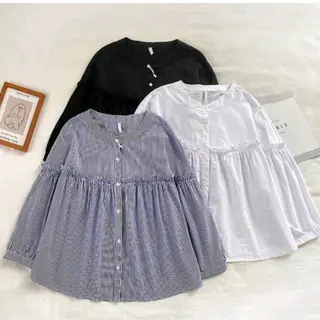 MONGO BLOUSE KOREAN STYLE WANITA