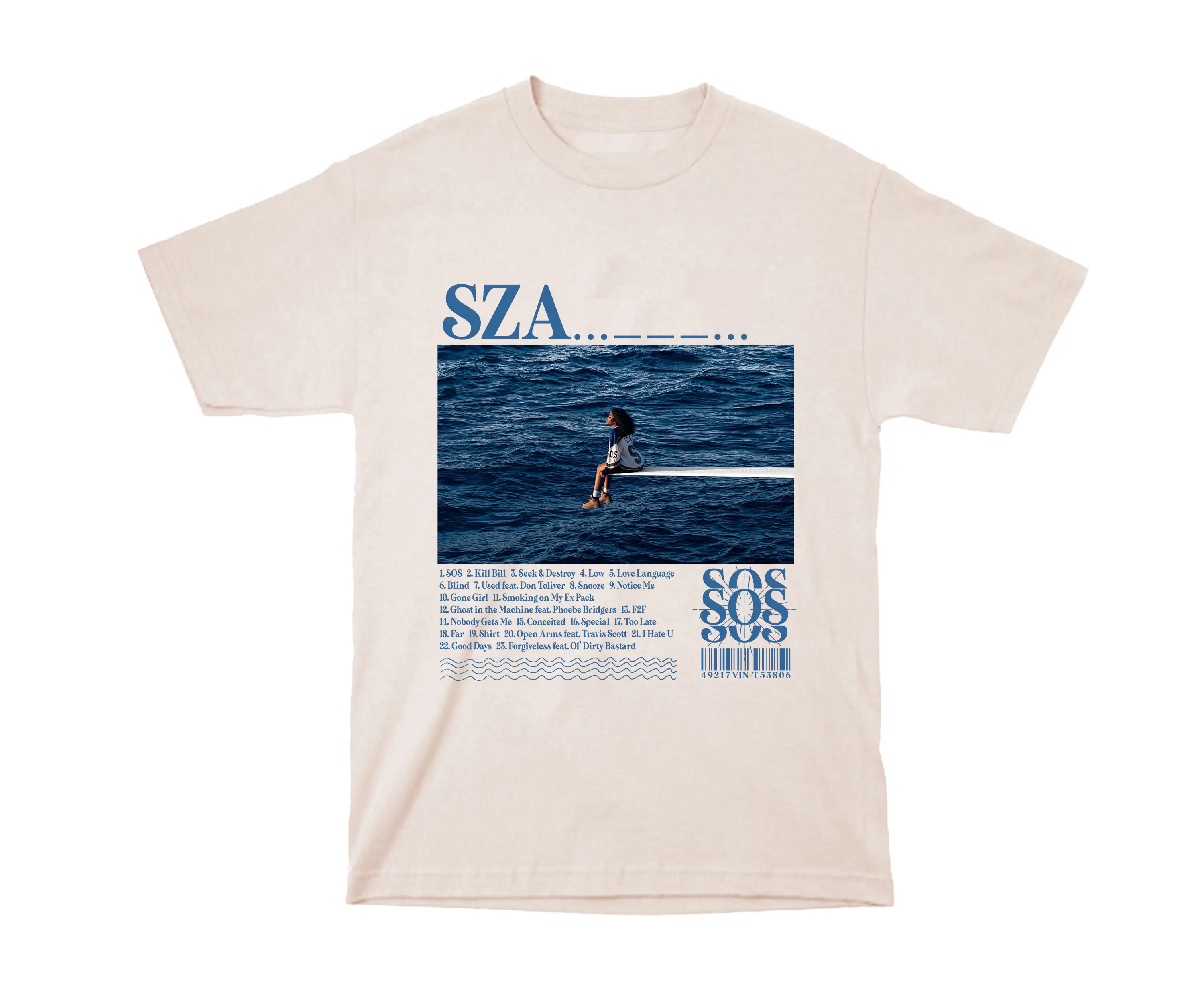 SZA SOS Honage T-Shirt