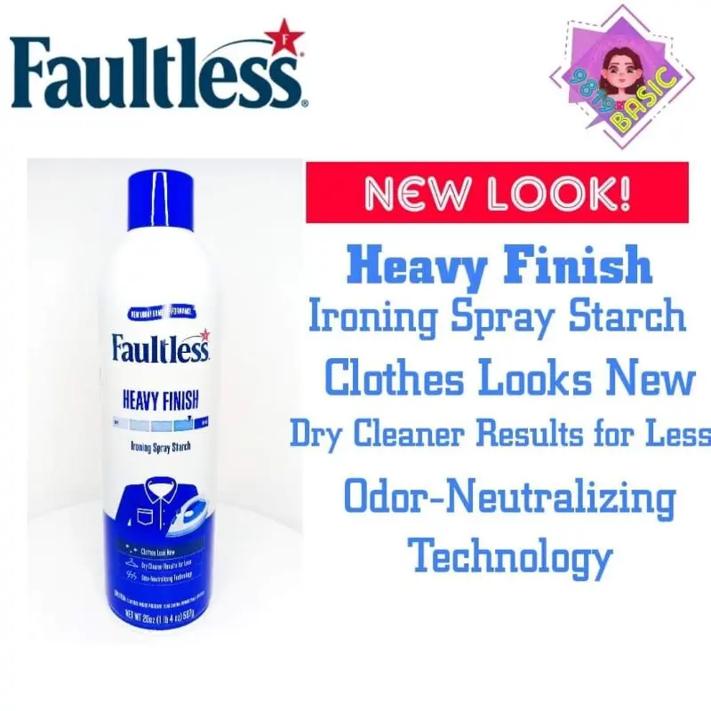 Faultless Heavy Finish Starch Ironing Spray 567g  ( Almirol )