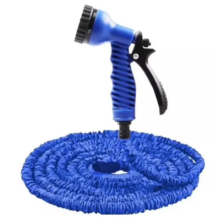150ft Garden Lawn Watering High Pressure Water Hose Pipe Spray Gun For Car