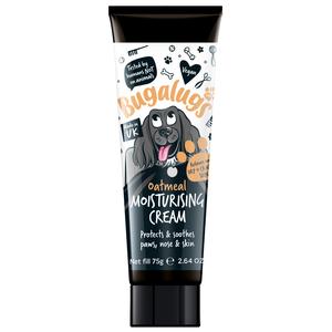 Bugalugs Oatmeal Moisturising Cream for Dogs - Soothes and Protects Nose, Paws and Skin