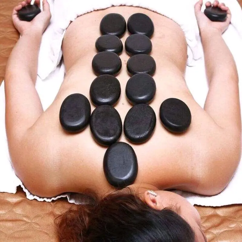 SPA Hot Stone Massage/Natural Spa massage Stone Body Care Comfort