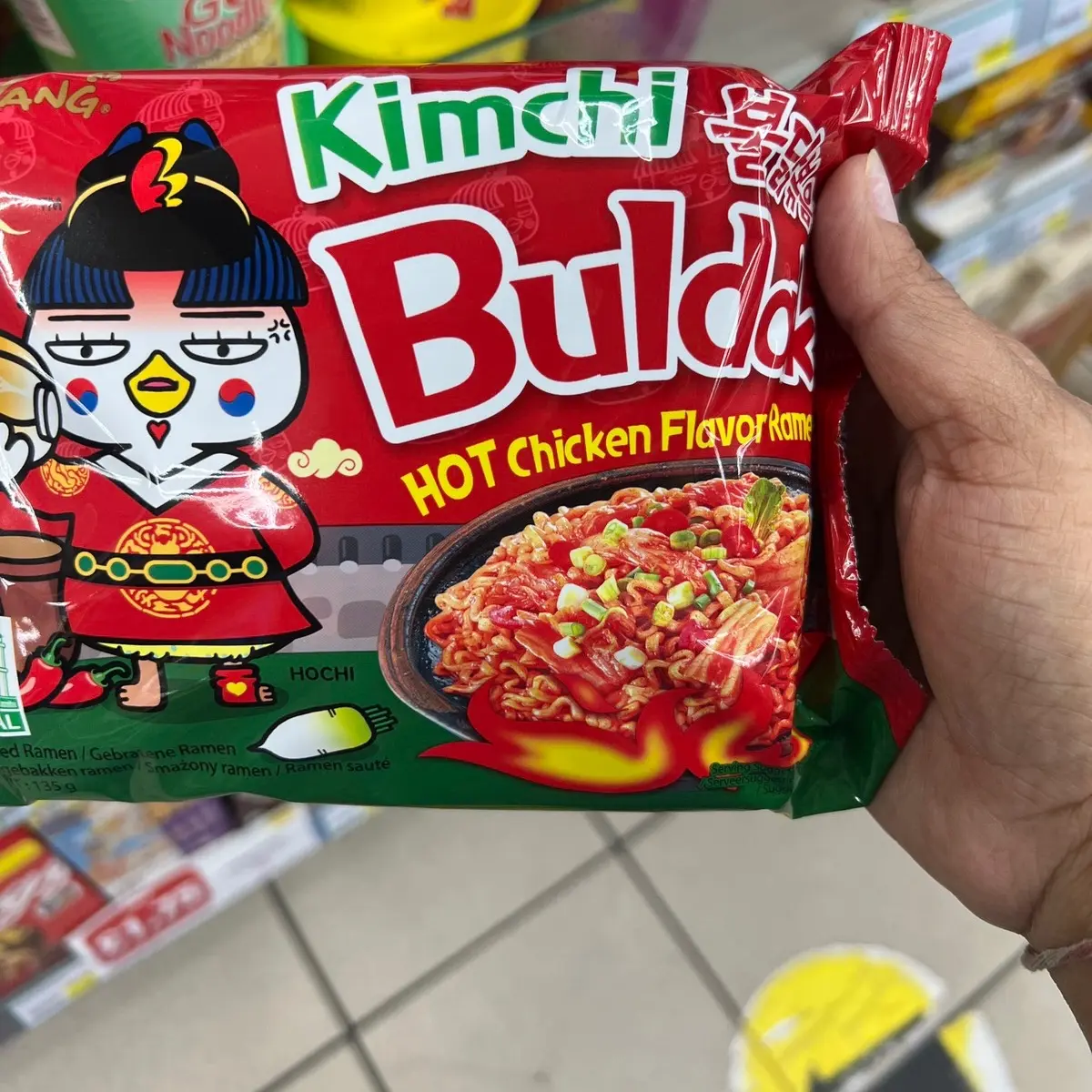 Buldak kimchi noodle Pack
