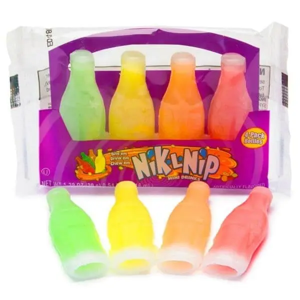 concord Nik-L-Nip Original Wax Bottles 4's