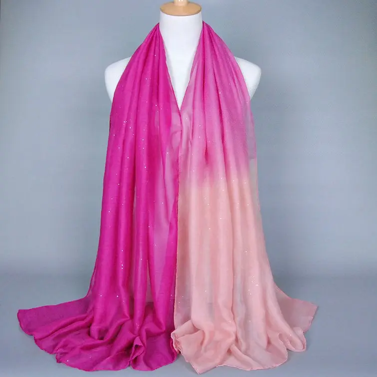 Duotone Scarf - Pink & Peach