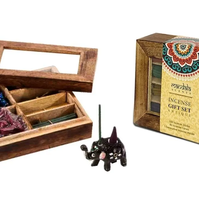 Mandala incense gift set
