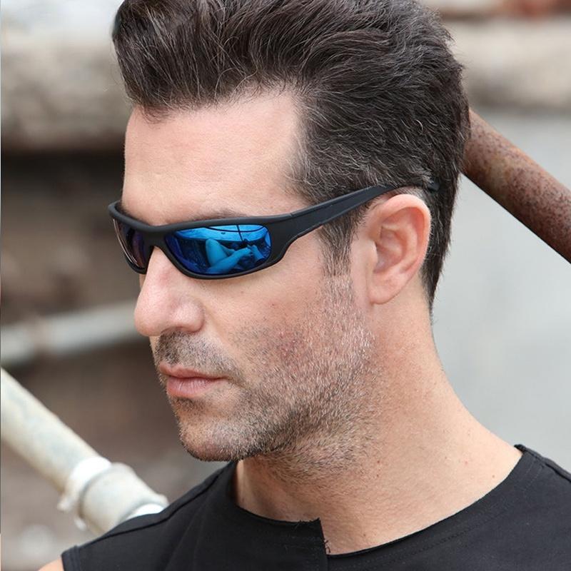 Yue-Kính Râm Phân Cực Cho Nam Và Nữ, Kính Râm Thể Thao Có Khóa Kéo, Vỏ Cứng, Màu Vàng, Tầm Nhìn Ban Đêm, Thương Hiệu Cổ Điển, Bán Chạy, Unisex, Sắc Thái Thể Thao, Chống Tia Uv