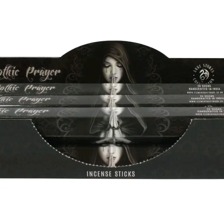 Various fragrance incense sticks, dragons blood, Gothic prayer, vanilla, sandalwood