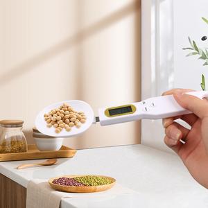 1/2PCS Portable LCD Digital Display Spoon Scale Measuring Food Spoon for Kitchen Plastic Utensils