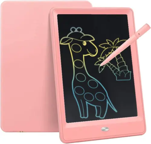Kids Writing Tablet LCD 10" Electronic Colour Drawing Board Digital Erasable