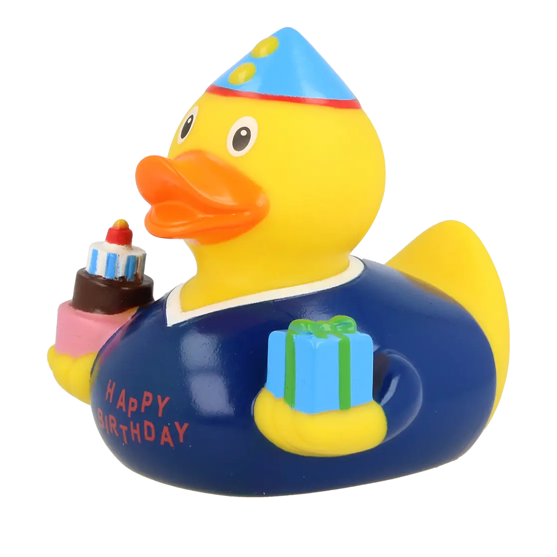 Birthday Boy Rubber Duck, Happy Birthday Novelty Bath Toy Gift - Lilalu