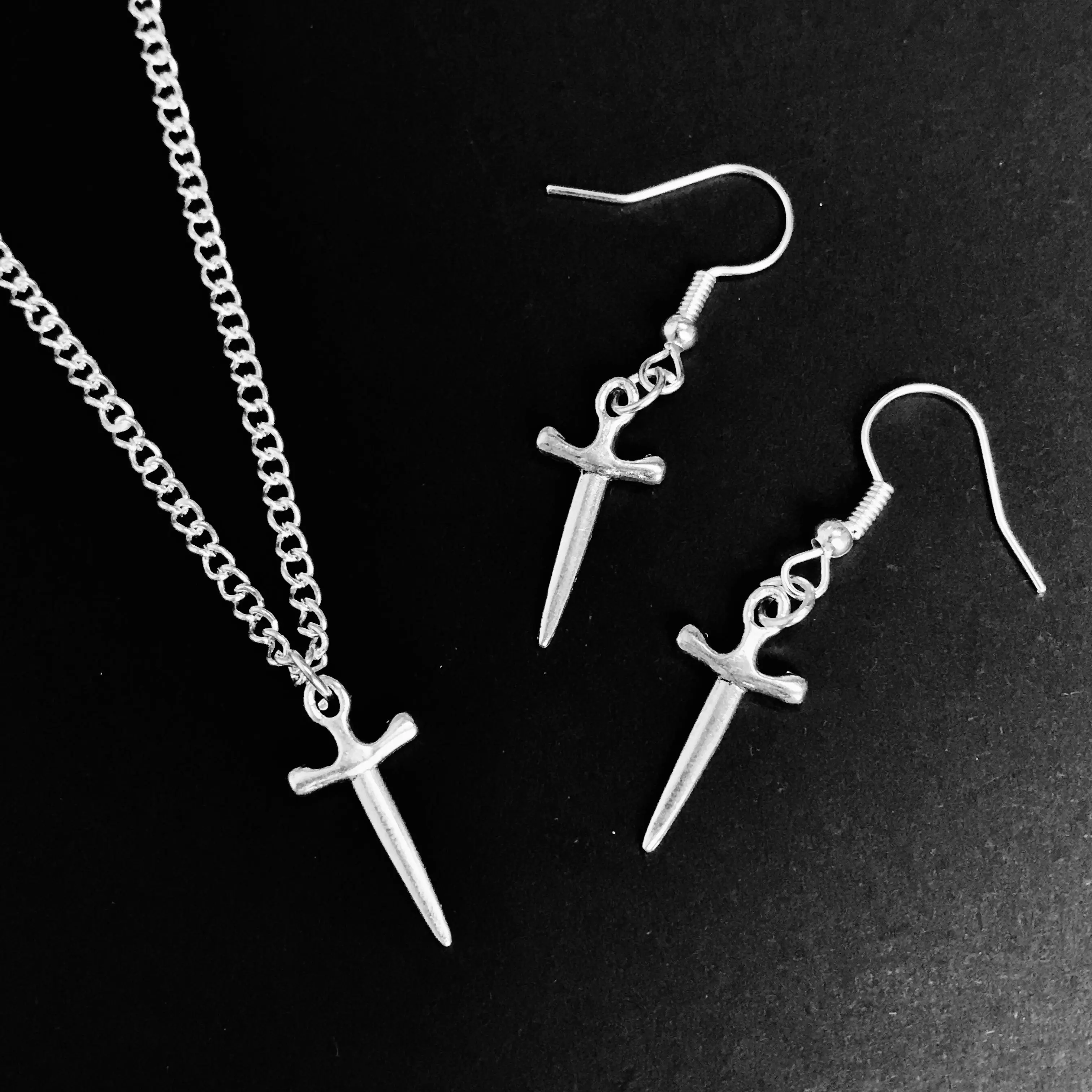 Silver Dagger Jewellery Collection