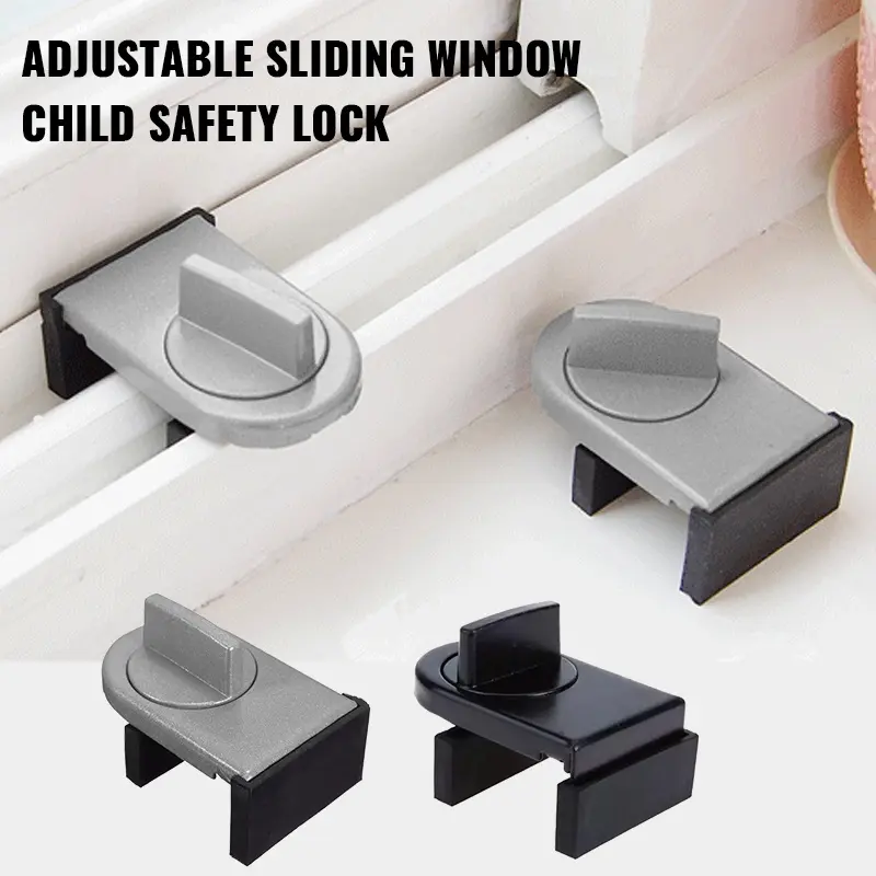 Durable Window Lock Doors and Windows Children Safety Lock  Window Safety Lock Anti-fall Lock