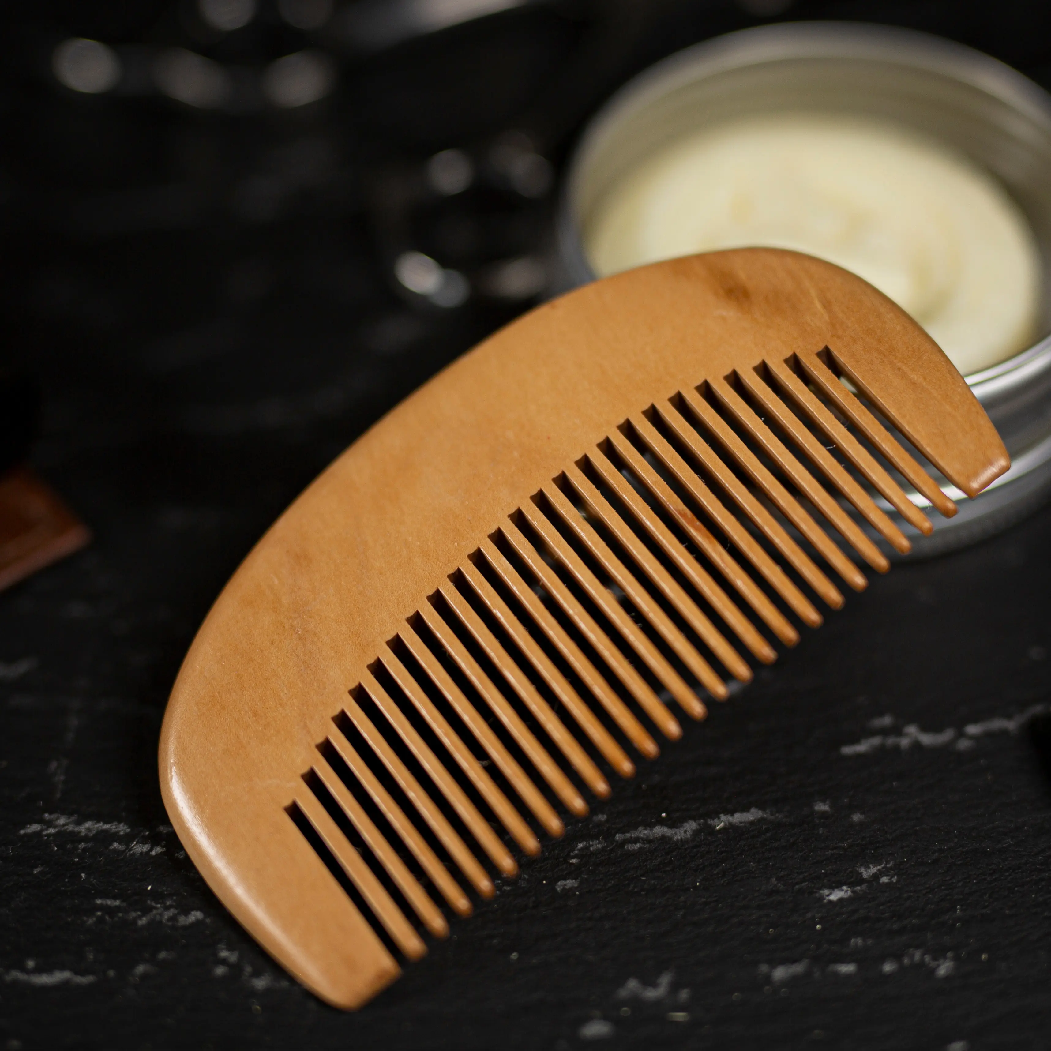 Wooden Beard Comb
