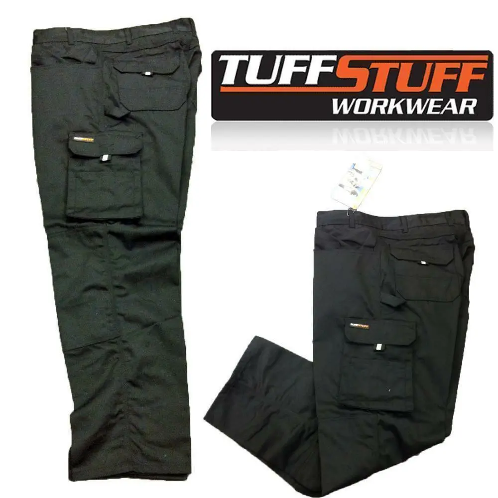 Tuff Stuff Combat Work Trousers with Tough Knee Pad and Heavy-Duty Design
