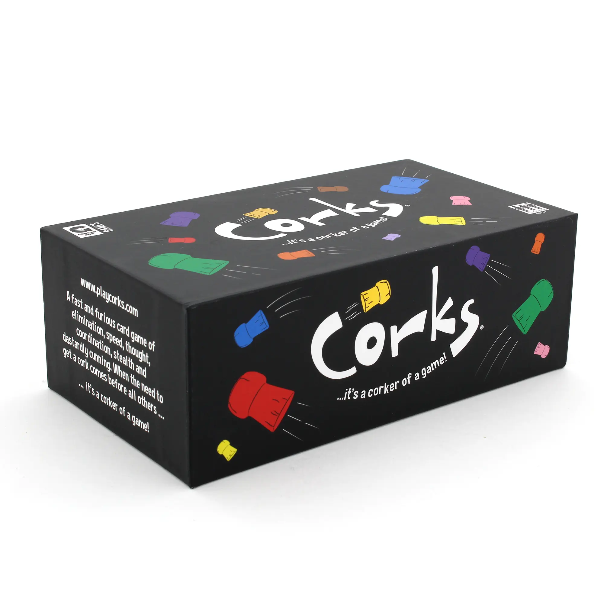 Corks Family Party Game for Groups of up to 14 Players Aged 6 Years and Over - A Fast-Paced Game of Elimination