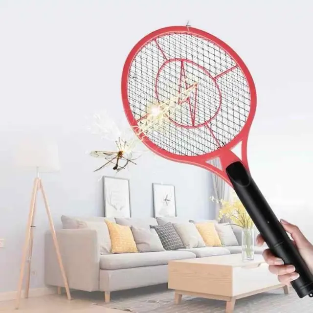 Rechargeable Electric Mosquito Killer Swatter Racket