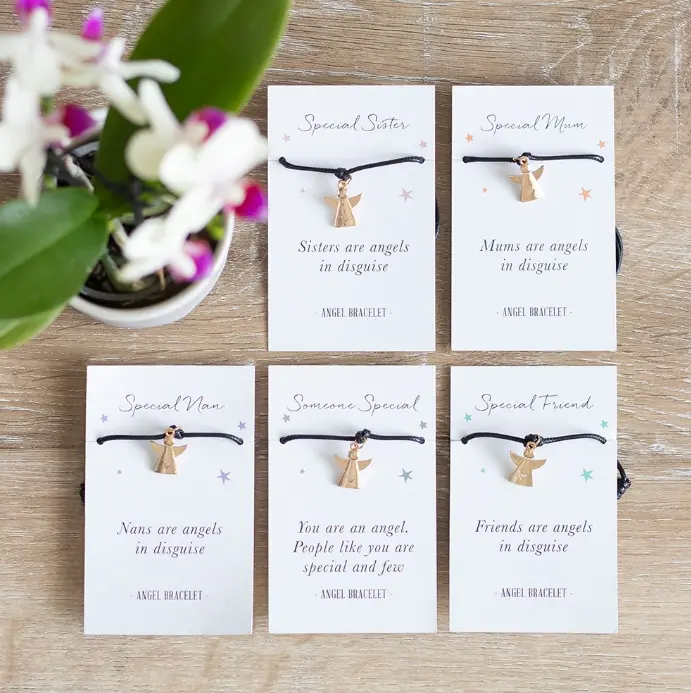 Guardian Angel Bracelet on Card