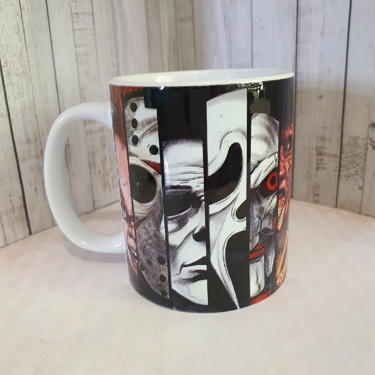 Horror Movie Fans - Get your 11oz Reusable Drinkware Ceramic Mug