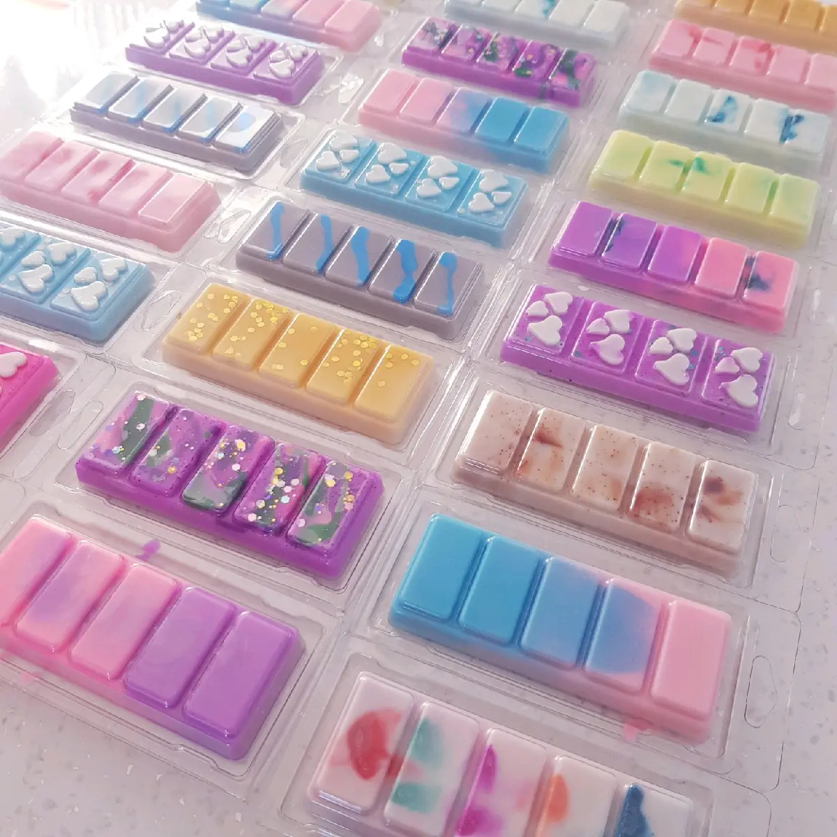 10 shapes wax melts