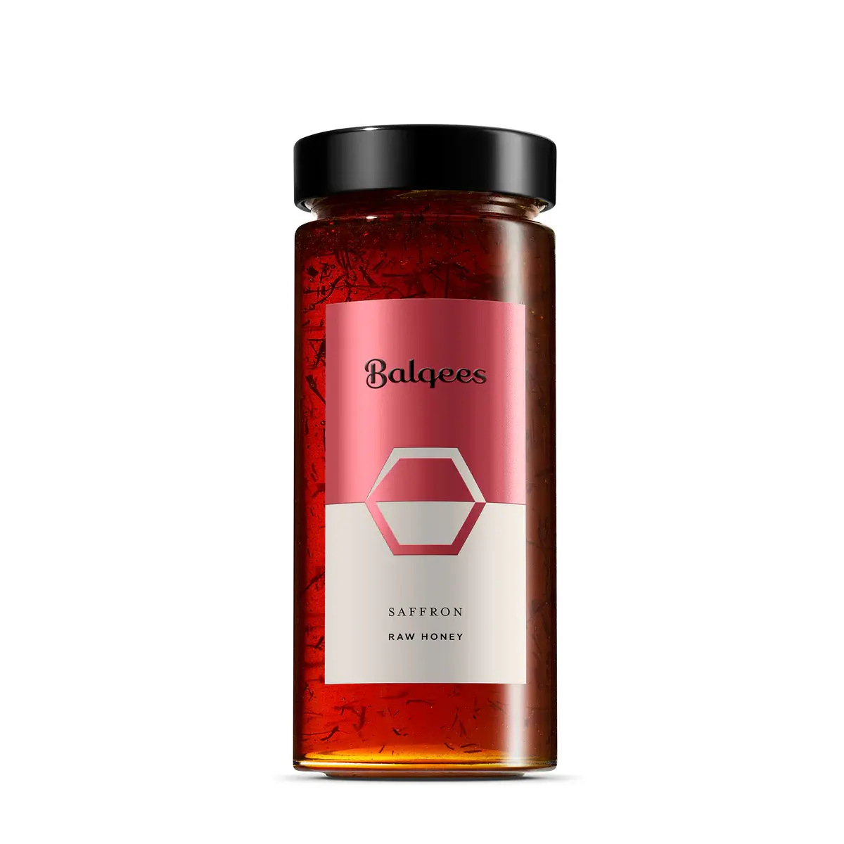 Raw Natural Honey and Saffron Fusion