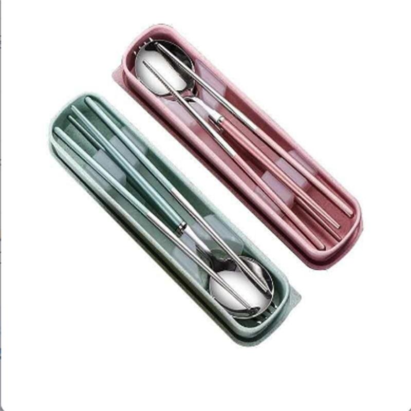 Jack COD New Matte 3 in 1 Chopsticks Spoon and Fork travel Creative ...